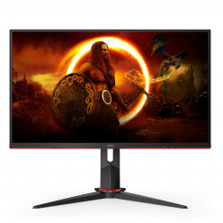 27.0- AOC IPS LED Q27G2S/EU Borderless Black/Red (1ms, 3000:1, 350cd, 2560x1440, 178°/178°, AMD Free-Sync Premium 165Hz / Console Mode 120Hz, HDMI2.0 x 2, DisplayPort, Audio Line-out, Height Adjustment, VESA)